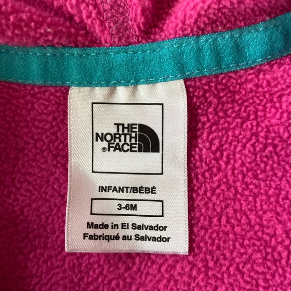 North Face zip hoodie fleece - Picture 2 of 2